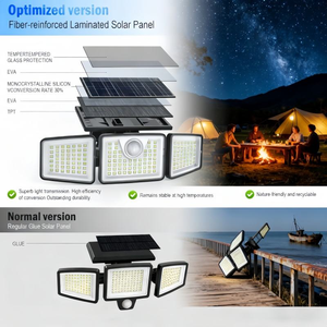 Promotion : Lampe murale extérieure étanche Alecter Solar APH-L36 IP65 en silicium monocristallin certifiée TUV pour grandes exploitations agricoles 8-10 - Product Image 2