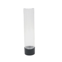 Penjualan Panas Wadah PET Tahan Anak 28x120mm, Botol Kemasan Tabung Plastik Kosmetik, Tabung PCR
