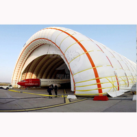 Arche gonflable sur mesure, hangar, dôme aérien, structures sportives, dôme de football, tente avec bâche en PVC, couleur et logo personnalisés