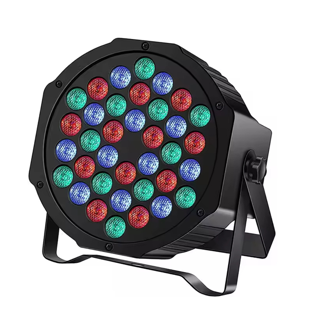 Factory 36pcs LED Full Color Par Light DMX RGB Wedding Club DJ Disco Performance Stage Light With Remote Control