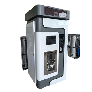 Máquina Expendedora de Agua, Operada con Monedas, Agua Potable Purificada con Luz UV, Sanitización, Autolimpieza, Acero Inoxidable, Pantalla LED - Product Image 1