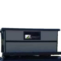 Tente de toit rigide portable haut de gamme, entièrement automatique, à double pliage, en aluminium, abri étendu, grande capacité, espace de camping spacieux