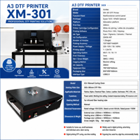 Mesin Printer DTF A3 dengan Oven Pengering Manual Bersertifikasi CE, Panduan Pemasangan, dan Dukungan Purna Jual