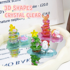 Pegatinas de PVC 3D de Dibujos Animados Jenga, Pegatinas Educativas para Niños, Estilo Instagram, para Aliviar el Estrés, Lindas, Brillantes en la Oscuridad, Decorativas - Product Image 3