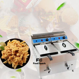 Prix promotionnel <span class=keywords><strong>Friteuse</strong></span> à <span class=keywords><strong>gaz</strong></span> de table commerciale <span class=keywords><strong>Friteuse</strong></span> commerciale lpg <span class=keywords><strong>Friteuse</strong></span> pour la friture de frites - Product Image 2