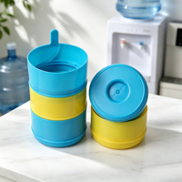 Bouchon de bouteille d'eau en LDPE sans BPA de 55 mm, étanche, pour bidon d'eau de 5 gallons, idéal pour les services de livraison d'eau