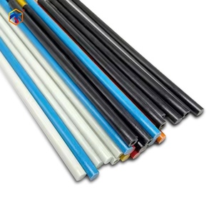 Tiges isolantes en <span class=keywords><strong>fibre</strong></span> <span class=keywords><strong>de</strong></span> <span class=keywords><strong>verre</strong></span> (FRP/GRP) à prix <span class=keywords><strong>de</strong></span> gros, résistantes à la corrosion, découpe sur mesure disponible, idéales pour l'énergie et l'agriculture - Product Image 1