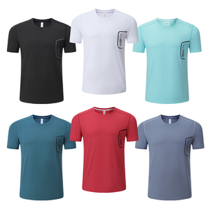 Camisetas de Manga Corta para Hombre, de Secado Rápido, para Fitness, con Logotipo Personalizado - Product Image 2