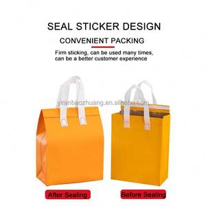 Wholesale Disposable Thermal Cooler <b>Bags</b> Handle Custom Durable Insulated Takeaway Hot Cold <b>Bag</b> Food Delivery Reusable Restaurant - Product Image 3