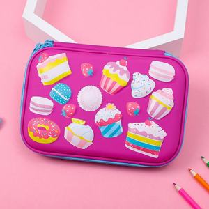 กระเป๋าใส่ดินสอ EVA สีชมพูน่ารัก กันน้ำ พร้อมซิป ขายดีที่สุด กล่องใส่ปากกา 3 มิติ สำหรับเด็กและวัยรุ่น - Product Image 5