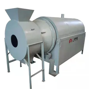 Secador de lías de cerveza rotatorio eficiente Equipo de secado de tambor rotatorio de salvado de trigo agrícola