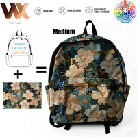 Sac à dos unisexe en polyester personnalisé avec logo imprimé pour étudiants, idéal pour les affaires, les trajets quotidiens et la randonnée en extérieur pour hommes
