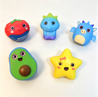 Tendance TikTok : Squishy anti-stress en PU à rebond lent, série animaux mignons, monstre aux gros yeux, en forme de tasse de lait, original, vente en gros