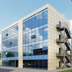 Construction de Bâtiments Commerciaux à Structure en Acier Préfabriquée Certifiée, Conception Professionnelle sur 2, <span class=keywords><strong>3</strong></span> ou 4 Étages - Product Image 3