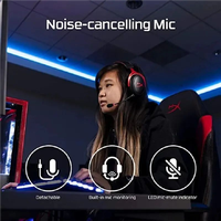 Headset Gaming HyperX Cloud 2 II Berkabel dengan Driver Dinamis, Suara Surround HiFi 7.1, dan Mikrofon untuk PC/PS4