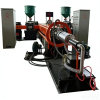 Ligne de production automatique d'extrusion de feuilles de mousse PS, commande PLC, machine à mousser, haute productivité, respectueuse de l'environnement, 280-360 kg/h