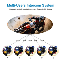 Prix de gros d'usine Casque de moto XINOWY V6 Pro Casque Bluetooth Interface Type-C Étanche IP65