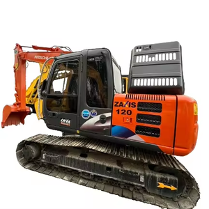 Hitachi Zaxis120 Mini pelle hydraulique sur chenilles utilisée à faible temps de travail d'occasion à bas prix Pompe à moteur Engrenage moteur inclus - Product Image 1