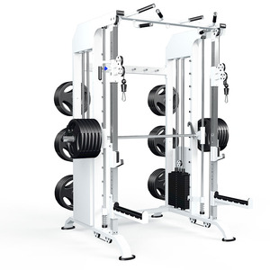 Machine Smith multifonctionnelle commerciale, rack d'entraînement fonctionnel, équipement de fitness pour la musculation à domicile Y - Product Image 4