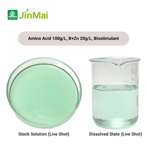 Engrais biostimulant liquide à base d'acides aminés avec du zinc pour inhiber la croissance des tiges, favoriser la floraison et la fructification pour un rendement élevé - Product Image 2