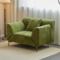 Canapé de loisirs avec accoudoir réglable Canapé simple au design haut de gamme pour salon et bureau à domicile