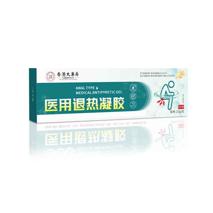 Gel antipiretico medico di tipo anorettale