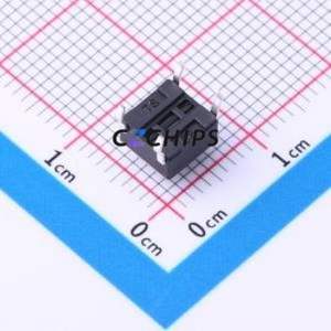 TSD001A05035A Tactile Switch Through hole Component (THT)-4P,6x6mm Switch Round Button 3.5N Through Hole 6mm - Product Image 2