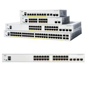 C1200-8T-E-2G Network Access <b>Switch</b> Original 1200 with <b>8</b> Gigabit <b>Ports</b> 2 1G SFP Uplinks <b>POE</b> SNMP QoS Clean Stock - Product Image 1