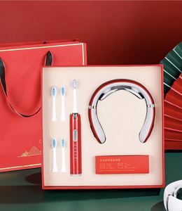 High End Gift Set with <strong>Electric</strong> <strong>Toothbrush</strong> and Neck Massager, Perfect for Friends, Classmates, and Family - Product Image 4