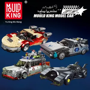 Modelo King Mini, Juguete de Ensamblaje de Auto Deportivo de Carreras, Escala 1:32, Plástico, Juego de 40 Piezas, 27017-27020 - Product Image 6