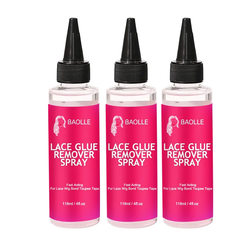 BIOSLLE Private Label 118ml Big Bottle Haar kleber entferner Lace Perücke Kleber entferner für Closure Toupee