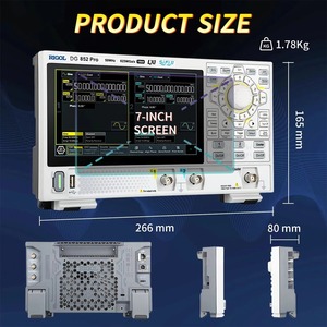 RIGOL DG821 Pro เครื่องกำเนิดสัญญาณรูปคลื่นตามสั่ง แหล่งกำเนิดสัญญาณ 25MHz พร้อมตัวเลือกช่องสัญญาณ 1 ช่อง - Product Image 4