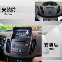 Autoradio multimédia sous Android, avec navigation GPS et Carplay, pour Ford Escape Kuga 2 2013 — 2017, 2 din