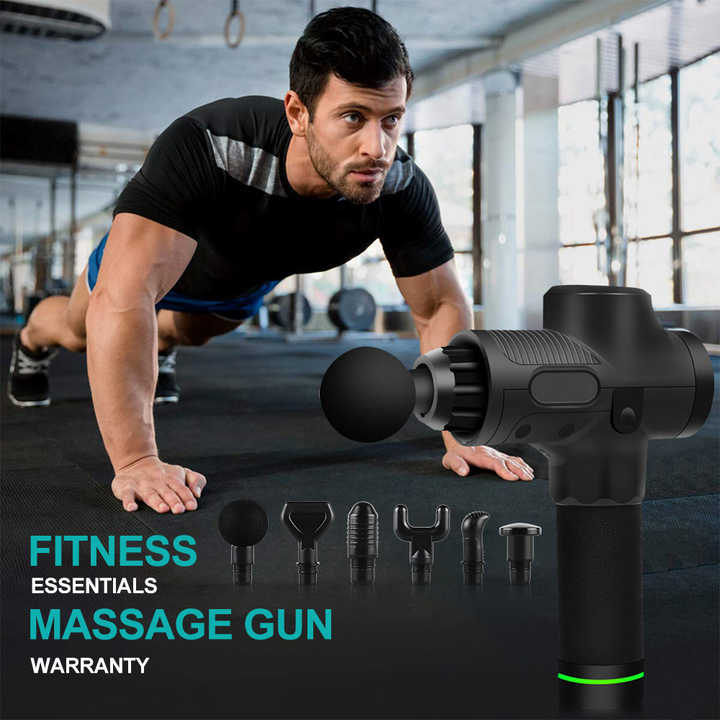 Factory Portable 30 Speeds Private Label Massage Gun Wireless Powerful ...