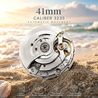 Montre mécanique de haute qualité avec mouvement DD 3235, best-seller de la fabrique V, montre automatique pour homme en acier inoxydable de 41 mm, décontractée et professionnelle