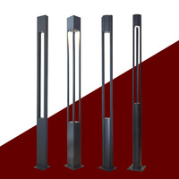 Lampu Jalan LED Tenaga Surya AC Outdoor IP66 dengan Sensor Gerak, Bahan Aluminium Alloy, Silikon Monokristalin, Pemasangan di Dinding, Garansi 3 Tahun
