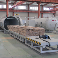 Séchoir à placage de bois haute fréquence 3CBM JYC, machine de séchage du bois dur, four à bois, pompe, roulement, moteur, haute efficacité, sans craquellement