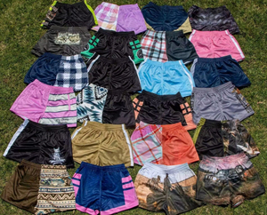 Sublimation personnalisée en gros équestre australien origine aztèque vichy course de chevaux drapeau personnalisé camion footy Shorts avec poches - Product Image 6