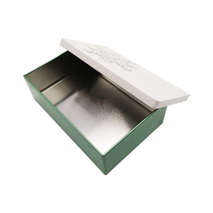 OEM Custom LOGO Custom Printing Metal <strong>Gift</strong> Packaging Recyclable Large Rectangular Metal Cookie <strong>Biscuit</strong> Box <strong>Tin</strong> Can <strong>Gift</strong> <strong>Tin</strong> Box Packaging - Product Image 4