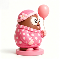 Figurine de collection premium en PVC amusante et personnalisée, type œuf surprise, 8,5 cm, pour collections d'objets d'art