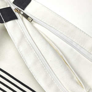 Bolso de mano negro con insignia de punto de ancla Iron-On - Product Image 5