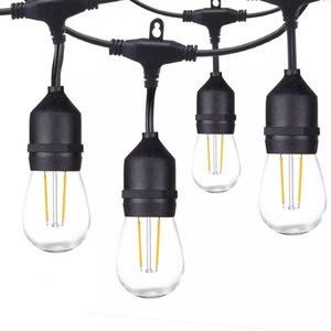 Guirnalda de Luces LED E26 E27 para Exteriores, Bombillas de Vidrio Impermeables, 25000 Horas de Duración, Certificación CE - Product Image 3