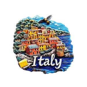 Magnete 3D in Resina delle Cinque Terre e Firenze, Souvenir Turistico Italiano, Regalo Decorativo Artigianale e da Collezione - Product Image 6
