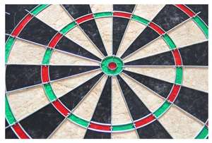 لوحة رمي السهام احترافية مستديرة بقطر 18 بوصة مصنوعة من السيسال - Product Image 5