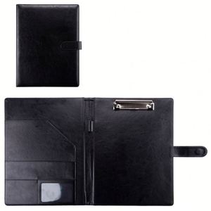 Portafolio de Cuero X515, Organizador de Documentos A4 para Tarjetas de Visita, Documentos Legales, Carpeta para Entrevistas, Bloc de Notas Tamaño Carta Incluido - Product Image 4