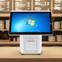 Imprimante thermique de reçus 80 mm pour terminal de point de vente de bureau avec imprimante intégrée