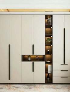 Tủ quần áo tự do với gương thiết kế hiện đại tủ quần áo bằng gỗ tủ quần áo MDF cửa phòng ngủ tủ quần áo với kệ để sử dụng nhà - Product Image 2