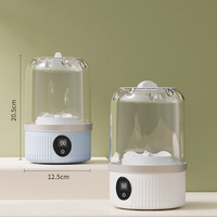 Mini ménage électrique unique baignoire Machine à laver Portable petit plastique pour tasse sous-vêtements chaussettes USB alimenté vêtements lavage