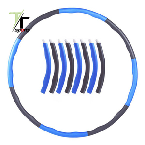 Aro de Ejercicio Desmontable de Plástico con Peso para Cintura y Abdomen, Unisex para Adultos, Ideal para <span class=keywords><strong>Hula</strong></span> Hoop - ¡Oferta Especial! - Product Image 3