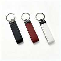 Porte-clés en cuir avec clé USB 2.0, 4 Go, 8 Go, 16 Go, 32 Go, logo personnalisé, clé USB promotionnelle